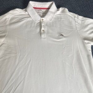 Tommy Bahama White Polo Shirt